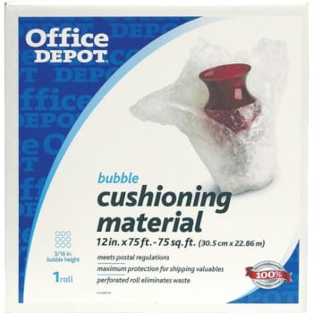 Image for Office Depot® Bubble Packing Material, 3/16" Thick, 12" X 200' Roll from HD Supply