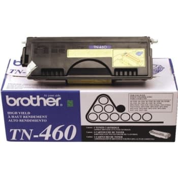 Brother® TN-460 High-Yield Toner Cartridge, Black