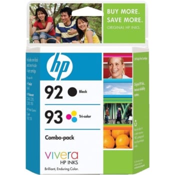 Image for HP 92/93 Ink Cartridges, Model C9513FN, Black And Tricolor, Package Of 2 from HD Supply