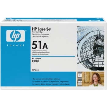 Image for HP51A Toner Cartridge, Model Q7551A, Black from HD Supply