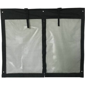 Image for 8 ft. x 8 ft. Snap-On Garage Door Screen w/ Zipper from HD Supply