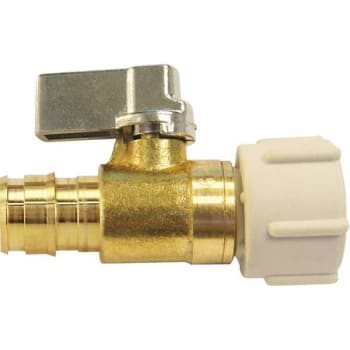 Image for Apollo 1/2" X 1/2" Brass Pex-A Barb X Fpt 2.4" Swivel Ball Valve from HD Supply