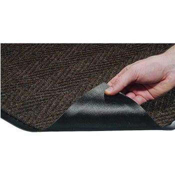 Image for Crown 4 Ft. X 6 Ft. Chevron Wiper/scraper Mat (Brown) from HD Supply