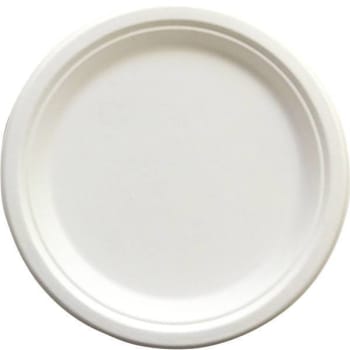 Image for 9 in. Empress Earth Natural Bagasse Plate (500-Case) from HD Supply