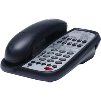 Image for Teledex AC9110S Single Line Black Telephone from HD Supply