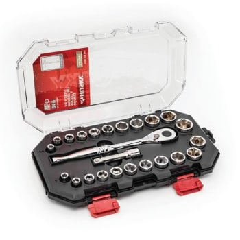 Image for Husky 3/8 In. Drive Ratchet Sae/Metric Standard Socket Set from HD Supply