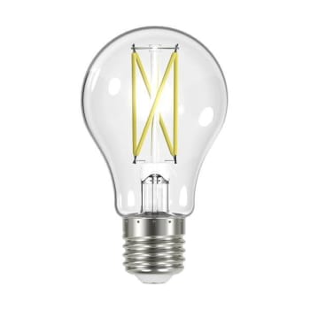 Image for Satco 8 Watt A19 Led Bulb, Medium Base, 3000k, 800 Lumens, Clear, Package Of 6 from HD Supply