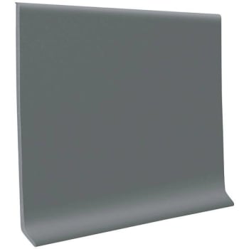 Image for Roppe 4 In. X 12 Ft. X 1/8 In. Thermoplastic Rubber Wall Cove Base (Dark Gray) (30-Pack) from HD Supply