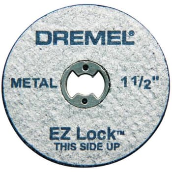 Image for Dremel Ez Lock 1-1/2 In. Rotary Tool Metal Cut-Off Wheels (For Metal) from HD Supply