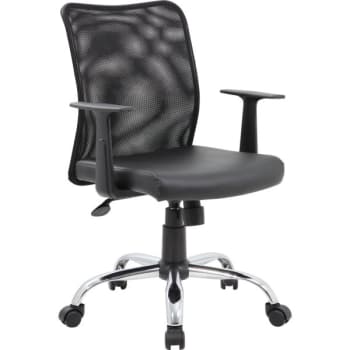 Boss Mesh Task Chair With Fixed Arms