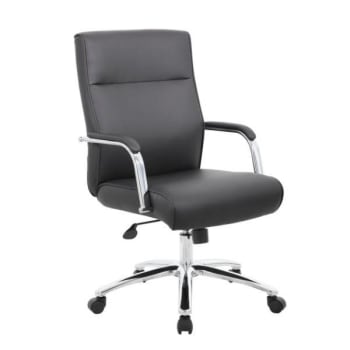 Boss Office Products Boss Modern Executive Conference Chair, Black