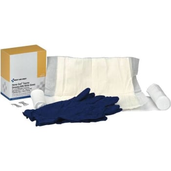 Image for First Aid Only Hema-Seal Bandage Compress W/ 2 Nitrile Exam Gloves from HD Supply