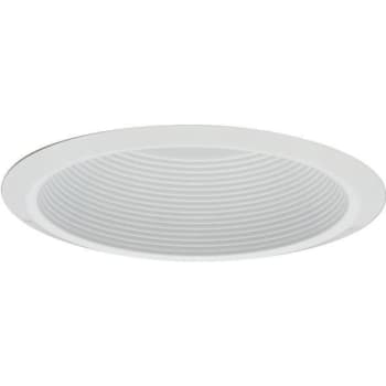 Image for Lithonia Lighting 6 in. Recessed Baffl Trim Plastic Flange (White) from HD Supply