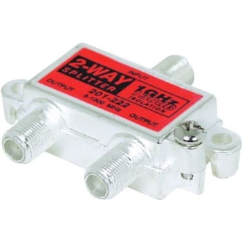Image for BLACK POINT PRODUCTS Hi-Performance 2-Way Coaxial Splitter from HD Supply