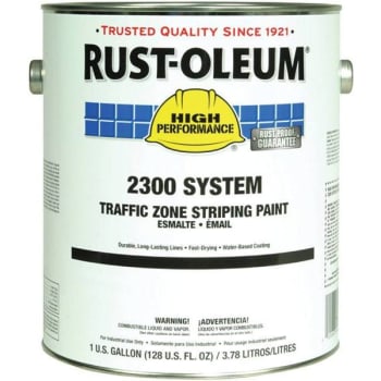 Rust-Oleum 1 Gal Semi-Gloss Red Traffic Striping Paint