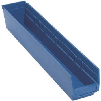 Image for Quantum Storage Systems -1/8 In. Economy Shelf Bin (Blue) from HD Supply