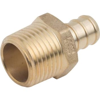 Image for Sharkbite 1/2 In. X 1/2 In. PEX Barb Fitting Mip Mip Adapter from HD Supply