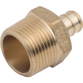 Image for Sharkbite  1/2 In. Barb X 3/4 In. PEX Barb Fitting Mip Mip Adapter Mnpt from HD Supply