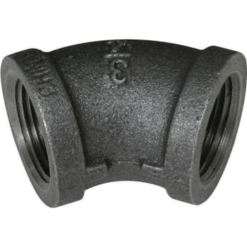 Image for Mueller Streamline 3/4 In. X 3/4 In. Black Malleable Iron 45 Degree Elbow from HD Supply