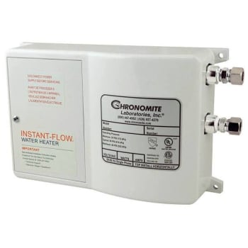 Image for Chronomite Laboratories Tankless Electric Water Heater 120 Volt, 30 Amp, 3.6 Kw from HD Supply