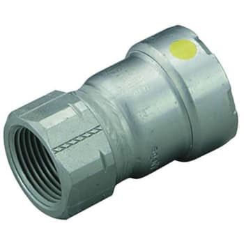 Viega Megapressg 3/4 In. X 3/4 In. Carbon Steel Fpt Adapter