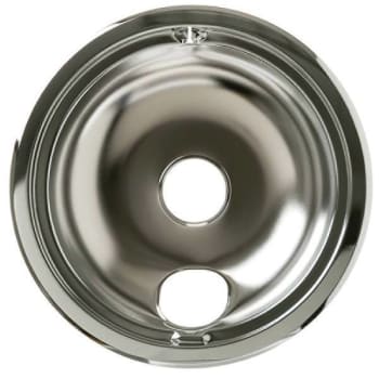 Image for Ge #wb31m15 8 In. Electric Range Drip Pan (Chrome) from HD Supply
