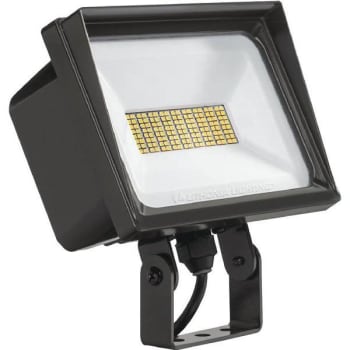 Image for Lithonia Lighting Qte 66-Watt Bronze Outdoor Integrated Led Flod Light from HD Supply
