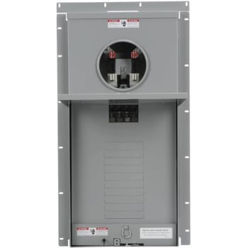 Image for Siemens 200a 20-Space 40-Circuit Overhead Flush Meter Combo Load Center from HD Supply