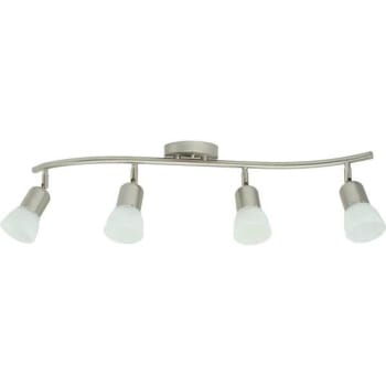 Image for Monument 4-Light Flush Mount (Brushed Nickel) from HD Supply