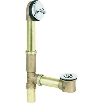 Image for Gerber 20 Gauge Trip-Lever Bath Waste Drain (Brass) from HD Supply