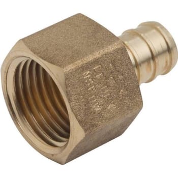 Sharkbite  1/2 In. X 1/2 In. PEX Barb Fitting FIP Adapter