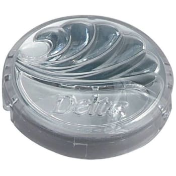 Image for Brasscraft 1-1/2 in. Index Button (Clear Acrylic) (For Delta Single-Handle Faucets) from HD Supply