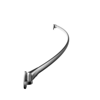 Image for Preferred Bath One-Piece Curved 60" Oval Bar Shower Rod Brushed Nickel Finish from HD Supply