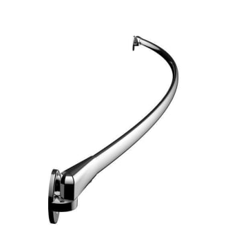 Image for Preferred Bath One-Piece Curved 60" Oval Bar Shower Rod Bright Polished Finish from HD Supply