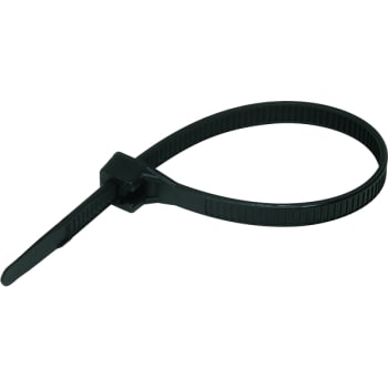 Gardner Bender 8 in Nylon UV-Resistant Cable Ties (Black) (100-Pack)