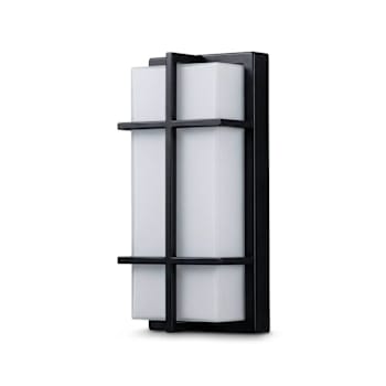 Seasons 12 In. Outdoor Led Wall Sconce, 30/35/40k Black