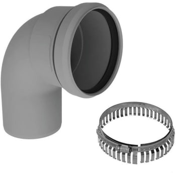 Image for Duravent 3 In. Dia. 90-Deg. Water Heater Elbow Vent from HD Supply