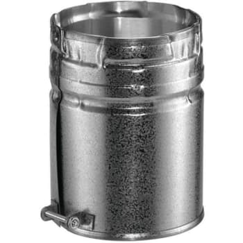 Image for Duravent 4 in. x 6.2 in. Gas Vent Male Adapter (For Chimney Pipe) from HD Supply