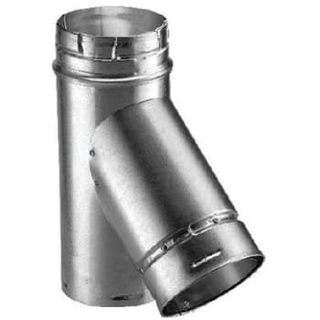 Image for Duravent 6 in. Dia. Wye x 4 in. Branch x 4 in. Base Gas Vent (For Chimney Pipe) from HD Supply
