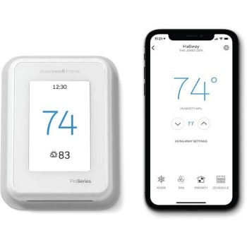 Image for Honeywell T10 7 Day Learning Programmable Thermostat 3 Heat/2 Cool from HD Supply
