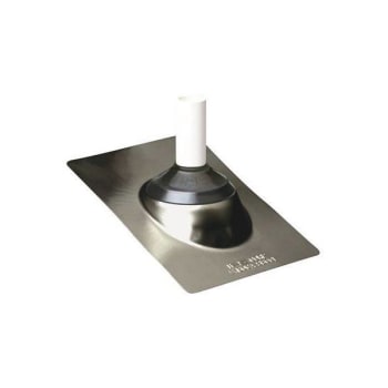 Image for Ips Water-Tite 8-3/4 In. X 12-1/2 In. Galvanized Steel Roof Flashing W/ Elastomer Collar from HD Supply