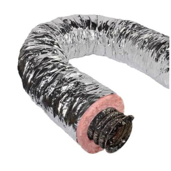 Image for Master Flow 18 In. X 25 Ft. Insulated Flexible Duct R8 Silver Jacket from HD Supply