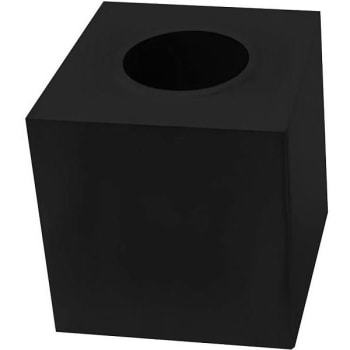 Image for Empire Apex Boutique Tissue Box-Black Package Of 12 from HD Supply