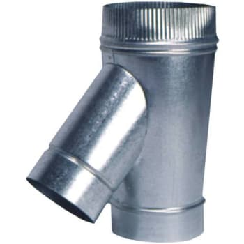 Master Flow 6 In. X 6 In. X 5 In. 26-Gauge Flue Wye