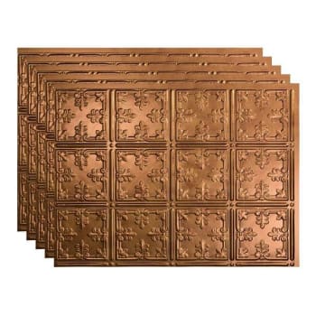 Image for Fasade 18x24 Traditional #10 Backsplash Panel, Antique Bronze, Package Of 5 from HD Supply