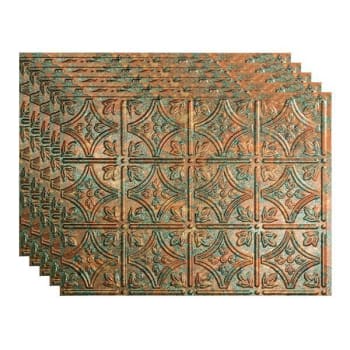 Image for Fasade 18x24 Traditional #1 Backsplash Panel, Copper Fantasy, Package Of 5 from HD Supply