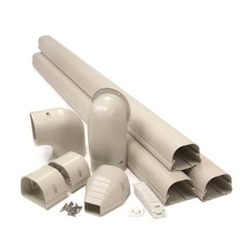 Image for Rectorseal Fortress 3-1/2" Wall Duct Kit - Ivory from HD Supply