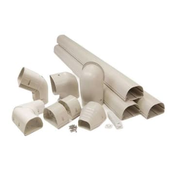 Image for Rectorseal Fortress 4-1/2" Wall Duct Kit - Ivory from HD Supply