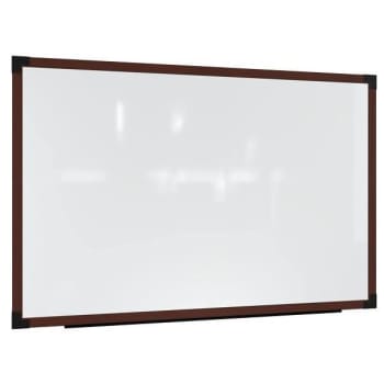 Image for Ghent Prest Wall Whiteboard Magnetic Carmel Oak Frame 3'h X 6'w from HD Supply