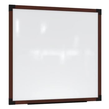Image for Ghent Prest Wall Whiteboard Magnetic Carmel Oak Frame 4'h X 8'w from HD Supply